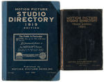 “MOTION PICTURE STUDIO DIRECTORY” EARLY PAIR.