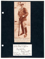 FAWCETT PUBLICATIONS RELATED AUTOGRAPH TRIO.