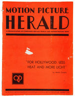 "MOTION PICTURE HERALD" WITH GREAT FRANKENSTEIN CONTENT.