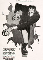 "MOTION PICTURE HERALD" WITH GREAT FRANKENSTEIN CONTENT.