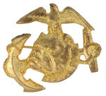 "DEVIL DOGS" MARINE CORPS MOVIE RELATED PREMIUM BRASS PIN.