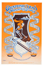 "GRATEFUL DEAD TRIP OR SKI" CLASSIC CONCERT POSTER.