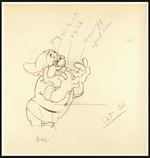 DOC PENCIL DRAWING FROM SNOW WHITE.