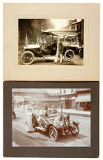 LOT OF 4 EARLY PARADE REAL PHOTOS.