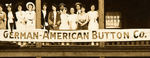 “GERMAN-AMERICAN BUTTON CO.” EMPLOYEES LARGE REAL PHOTO.