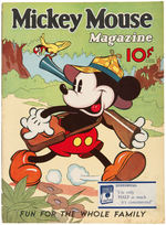 "MICKEY MOUSE MAGAZINE" VOL. 1 NO. 7 APRIL 1936.