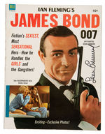 "IAN FLEMING'S JAMES BOND 007"- SEAN CONNERY SIGNED MAGAZINE.