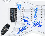 REO SPEEDWAGON BAND SIGNED GUITAR.