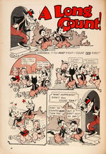 "MICKEY MOUSE MAGAZINE" VOL. 2 NO. 3 DECEMBER 1936 SPECIAL "BIG HOLIDAY" ISSUE.