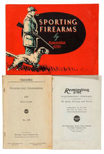 “REMINGTON FIREARMS” CATALOGS/INSTRUCTION FOLDERS & MORE.