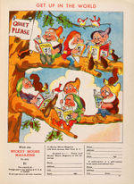 "MICKEY MOUSE MAGAZINE" VOL. 3 NO. 5 FEBRUARY 1938.