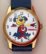 "UNDERDOG" BOXED WRIST WATCH.