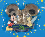 "WALT DISNEY WORLD MAGICAL MILESTONES" 35th ANNIVERSARY LIMITED EDITION GIANT FRAMED PIN SET.