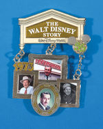 "WALT DISNEY WORLD MAGICAL MILESTONES" 35th ANNIVERSARY LIMITED EDITION GIANT FRAMED PIN SET.