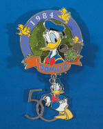 "WALT DISNEY WORLD MAGICAL MILESTONES" 35th ANNIVERSARY LIMITED EDITION GIANT FRAMED PIN SET.