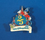 "WALT DISNEY WORLD MAGICAL MILESTONES" 35th ANNIVERSARY LIMITED EDITION GIANT FRAMED PIN SET.