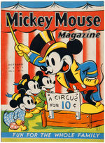 "MICKEY MOUSE MAGAZINE" VOL. 2 NO. 13 OCTOBER 1937.