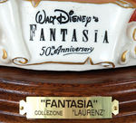 "FANTASIA 50TH ANNIVERSARY" EXTRAORDINARY LAURENZ OF ITALY CAPODIMONTE SCULPTURE.