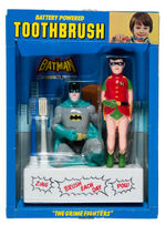 "BATMAN AND ROBIN THE BOY WONDER" BATTERY OPERATED TOOTHBRUSH.