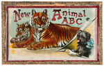 "NEW ANIMAL ABC" BOXED ALPHABET BLOCKS SET.