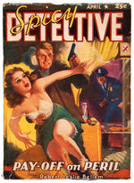 "SPICY DETECTIVE" PULP PAIR.