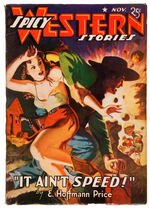 "SPICY DETECTIVE/SPICY WESTERN STORIES" VINTAGE PULP PAIR.