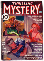 "THRILLING MYSTERY" 1937 PULP PAIR.