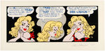 AL CAPP LI’L ABNER AND DAISY MAE LOT OF SIX HAND SIGNED AND NUMBERED LITHOGRAPHS.