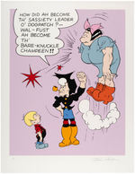 AL CAPP MAMMY YOKUM LOT OF SIX HAND SIGNED AND NUMBERED LITHOGRAPHS.