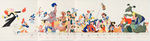 DISNEY STUDIO CHRISTMAS CARD INCREDIBLE EXTENSIVE COLLECTION IN HIGH GRADE.