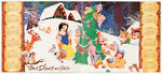 DISNEY STUDIO CHRISTMAS CARD INCREDIBLE EXTENSIVE COLLECTION IN HIGH GRADE.