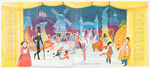 DISNEY STUDIO CHRISTMAS CARD INCREDIBLE EXTENSIVE COLLECTION IN HIGH GRADE.