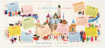 DISNEY STUDIO CHRISTMAS CARD INCREDIBLE EXTENSIVE COLLECTION IN HIGH GRADE.