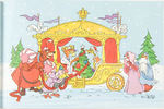 DISNEY STUDIO CHRISTMAS CARD INCREDIBLE EXTENSIVE COLLECTION IN HIGH GRADE.