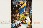 DISNEY STUDIO CHRISTMAS CARD INCREDIBLE EXTENSIVE COLLECTION IN HIGH GRADE.