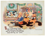 DISNEY STUDIO CHRISTMAS CARD INCREDIBLE EXTENSIVE COLLECTION IN HIGH GRADE.