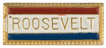 "ROOSEVELT" GROUP OF SIX BAR PINS.