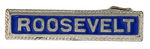 "ROOSEVELT" GROUP OF SIX BAR PINS.