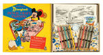 "DISNEYLAND PENCIL CRAFT PAINTING" BOXED ART SET.