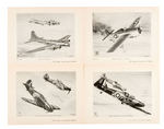 "AMERICAN JUNIOR G-MAN CLUB" AIRPLANE PICTURES.