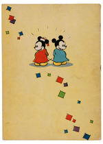 "DONALD DUCK" LINEN-LIKE BOOK.