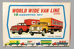 "WORLD WIDE VAN LINE SERIES 12 ASSORTED SET."