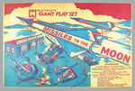 MULTIPLE "MISSILES TO THE MOON" GIANT PLAYSET.