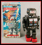 "BATTERY OPERATED ROTATE-O-MATIC SUPER ASTRONAUT."