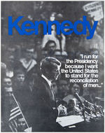 ROBERT KENNEDY AND HIS TIMES 1985 CBS-TV MINI-SERIES: 5 BUTTONS, POSTER & RELATED.