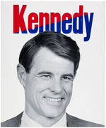 ROBERT KENNEDY AND HIS TIMES 1985 CBS-TV MINI-SERIES: 5 BUTTONS, POSTER & RELATED.