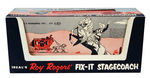 "IDEAL'S ROY ROGERS FIX-IT STAGECOACH."