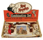 "OFFICIAL ROY ROGERS KING OF THE COWBOYS COMBINATION SET."