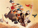 "THE FINE ART OF WALT DISNEY'S DONALD DUCK" HIGH QUALITY LIMITED EDITION BOOK SIGNED BY CARL BARKS.