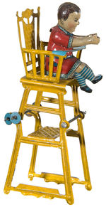 HIGH CHAIR/TABLE CONVERSION PENNY TOY.